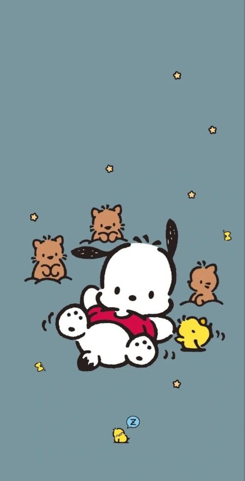 Background Pochacco Wallpaper