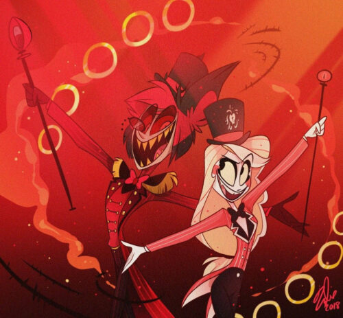 Alastor Hazbin Hotel Wallpaper