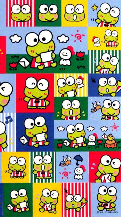 Background Keroppi Wallpaper