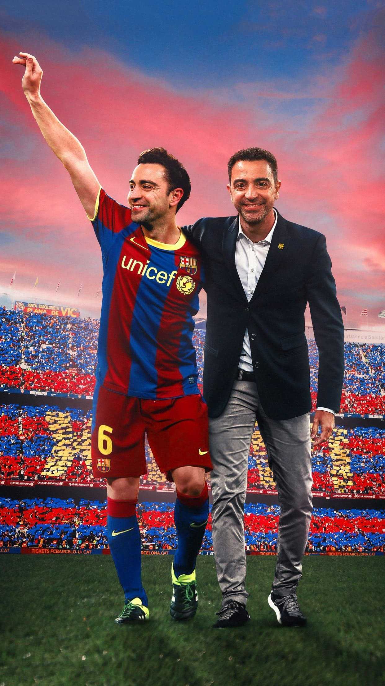 Background Xavi Wallpaper