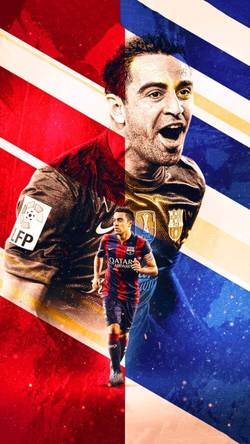 Background Xavi Wallpaper