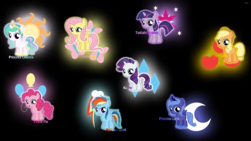 Background MY Little Pony Wallpaper