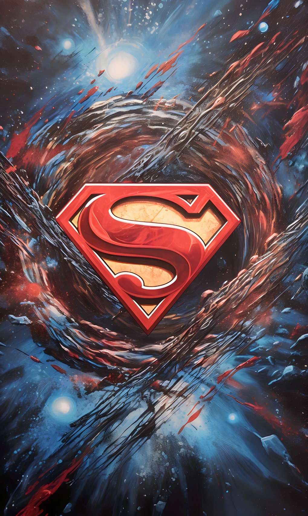 Background Superman Wallpaper