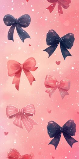 Background Bow Wallpaper