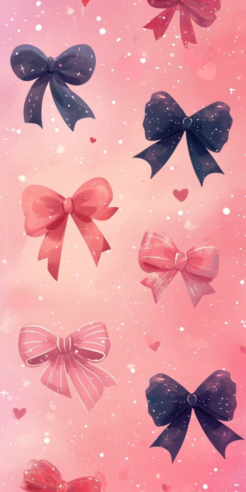 Background Bow Wallpaper