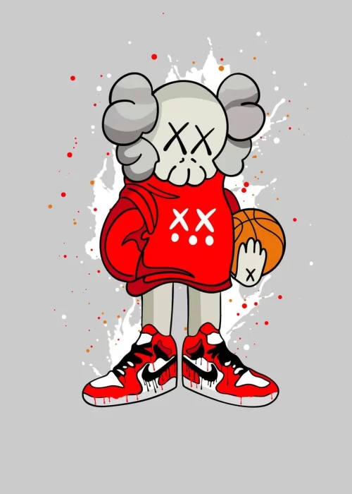 Background Kaws Wallpaper