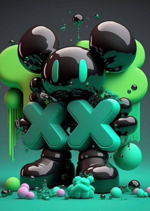 Background Kaws Wallpaper