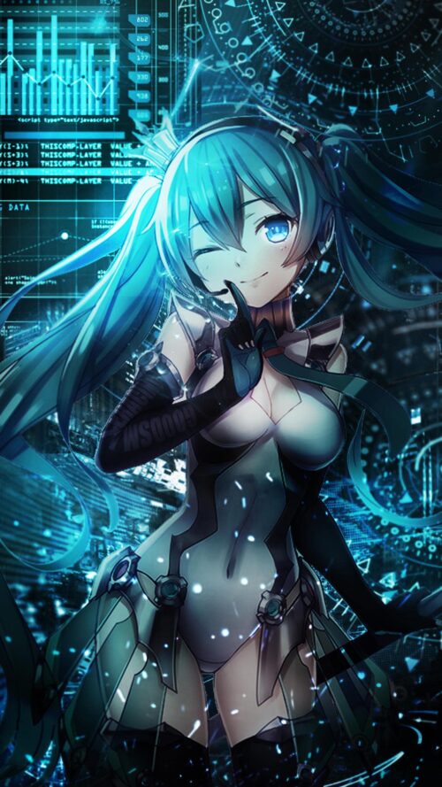 Background Miku Wallpaper