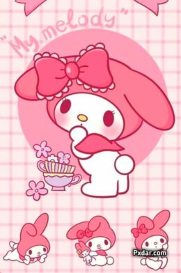 Background My Melody Wallpaper