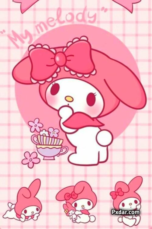 Background My Melody Wallpaper