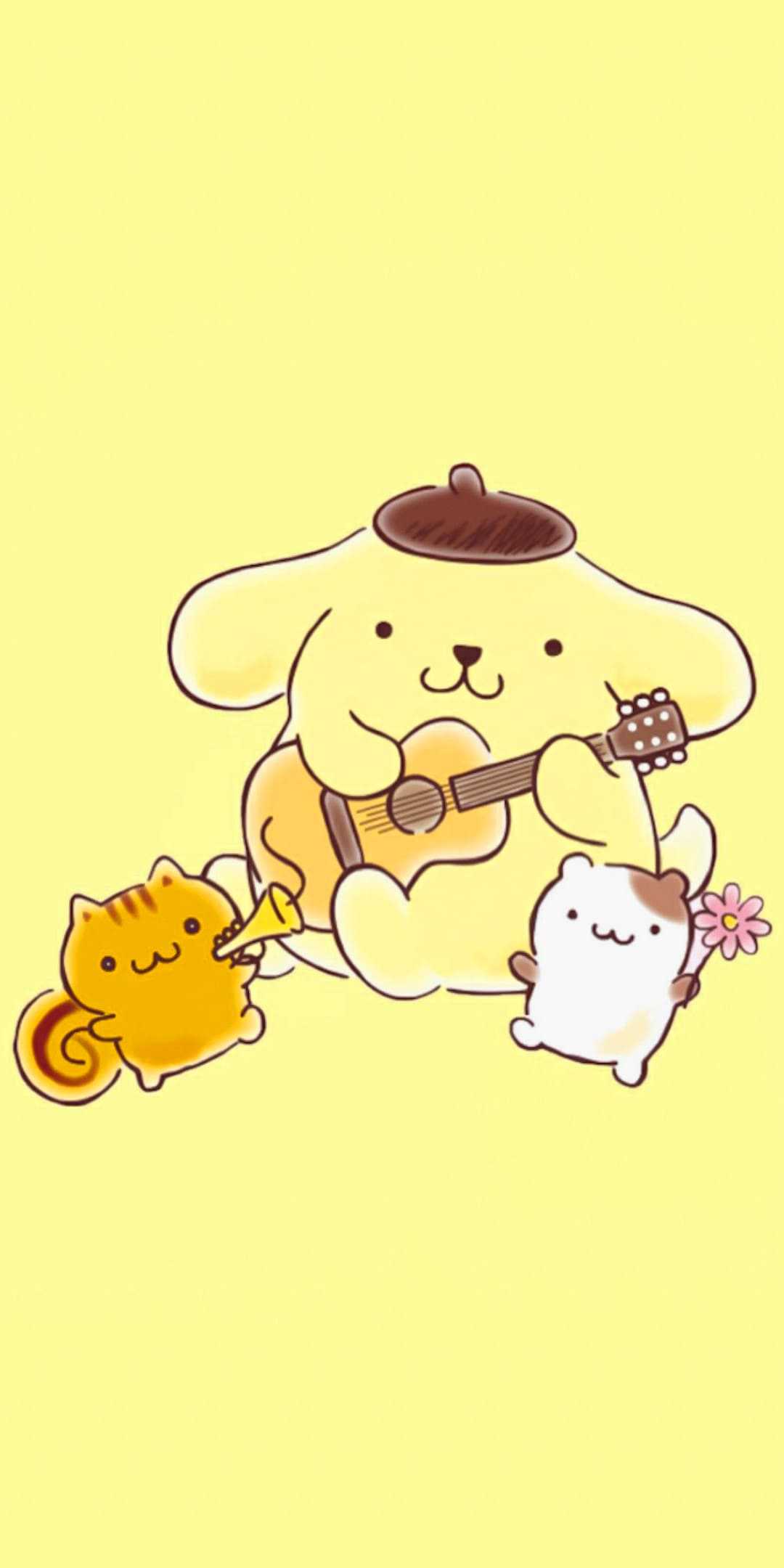 Background Pompompurin Wallpaper