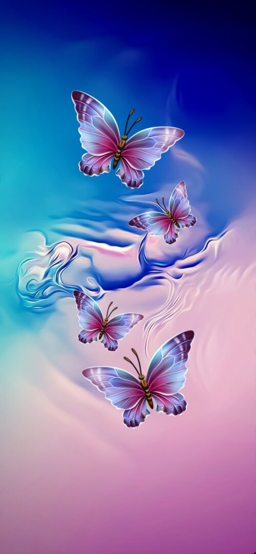 Background Butterfly Wallpaper