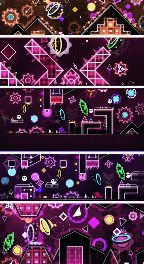 Background Geometry Dash Wallpaper