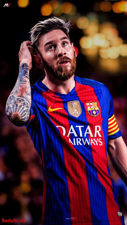 Background Messi Wallpaper