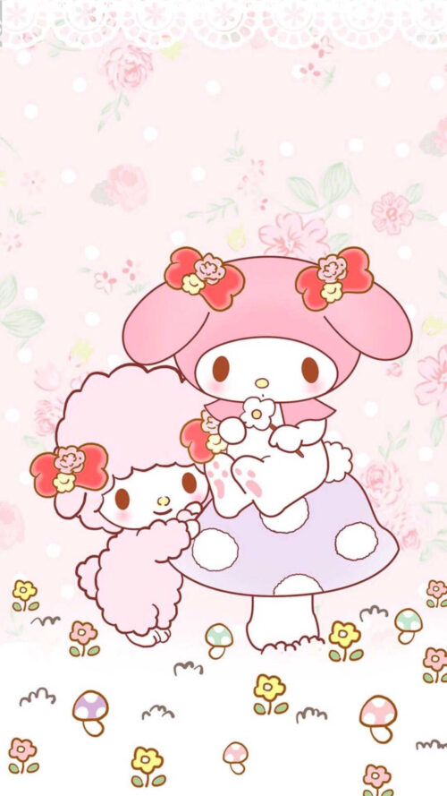 Background MY Melody Wallpaper