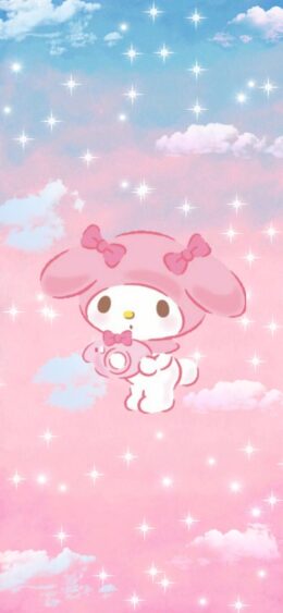 Background MY Melody Wallpaper