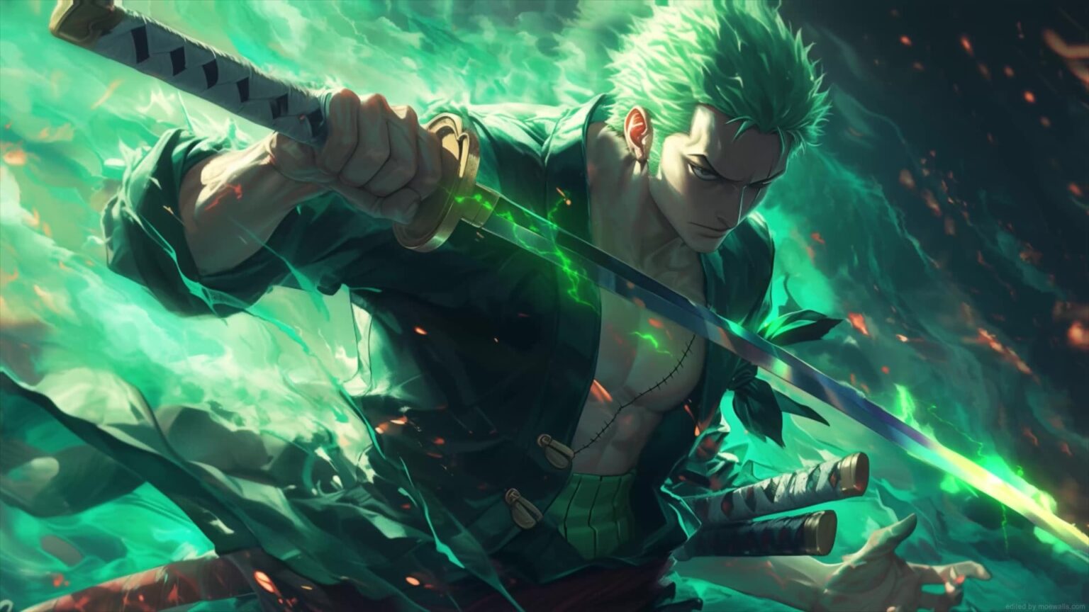 Zoro Desktop Wallpaper - EnWallpaper