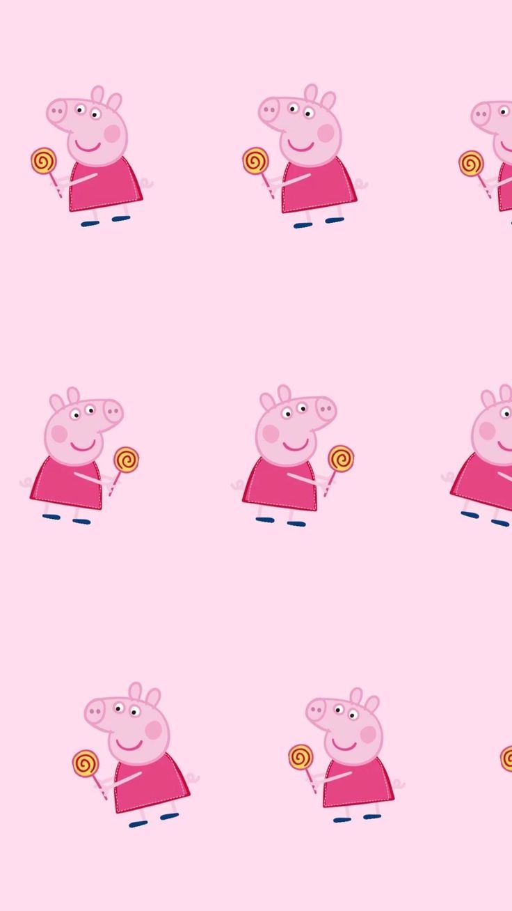 Background Peppa Pig House Wallpaper