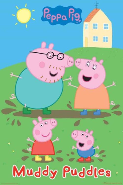 Background Peppa Pig House Wallpaper