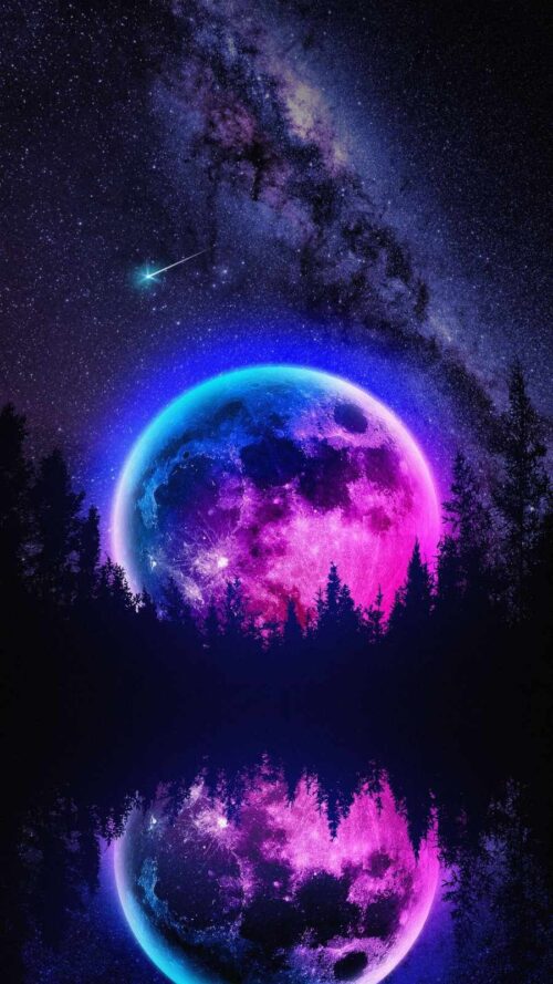 Background Purple Aesthetic Wallpaper