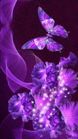 Background Purple Aesthetic Wallpaper