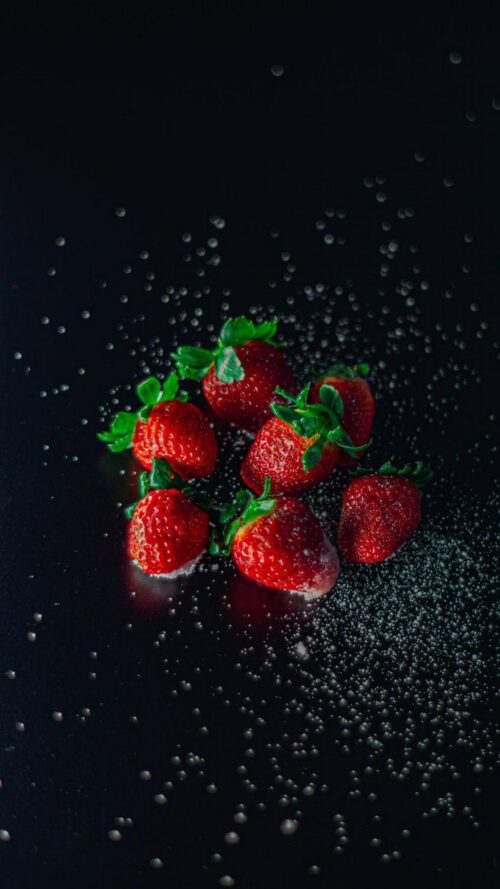 Background Strawberry Wallpaper