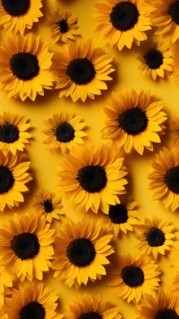 Background Sunflower Wallpaper