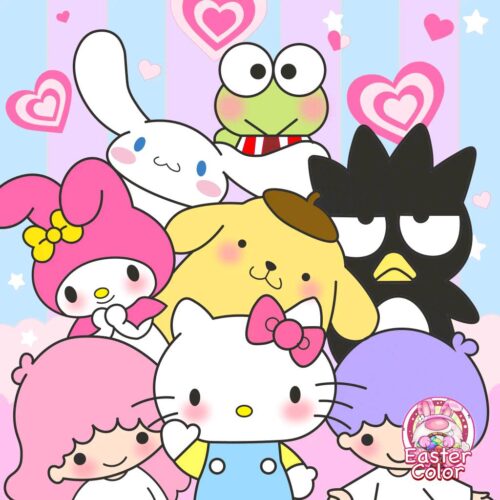 Hello Kitty And Friends Wallpaper