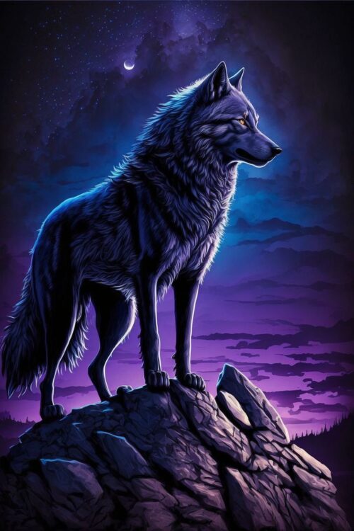 Wolf Background