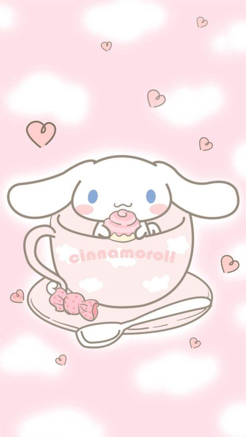 Background Cinnamoroll Wallpaper