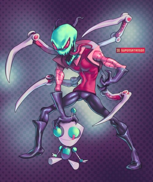 Background Invader Zim Wallpaper