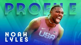 Noah Lyles Desktop Wallpaper