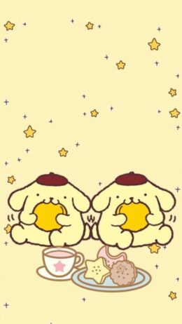 Background Pompompurin Wallpaper