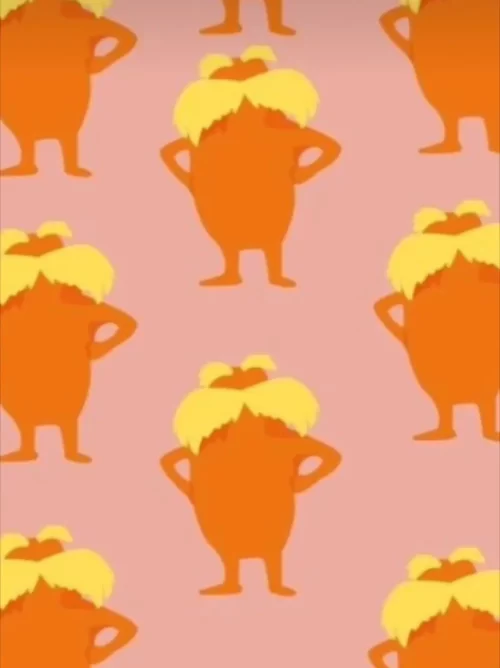 Background Preppy Lorax Wallpaper