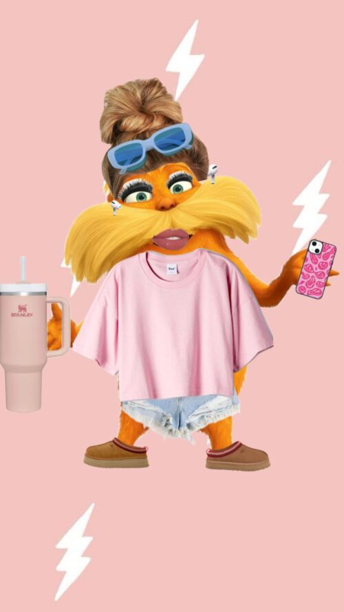 Background Preppy Lorax Wallpaper