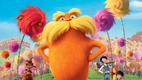 Preppy Lorax Desktop Wallpaper