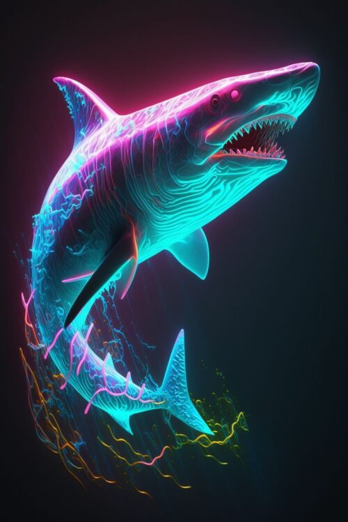 Background Shark Wallpaper