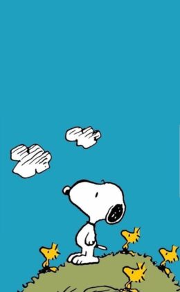 Background Snoopy Wallpaper