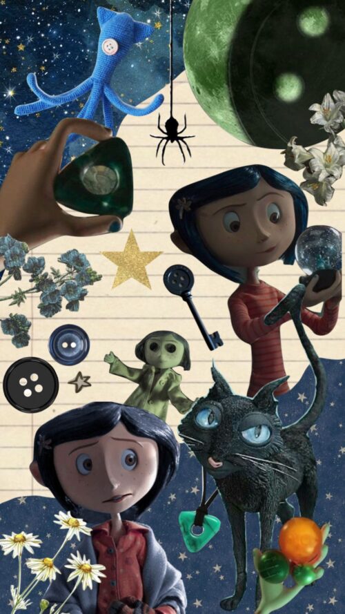 Coraline Background Wallpaper