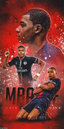 Mbappe Background Wallpaper