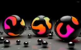 Balls Desktop Wallpaper