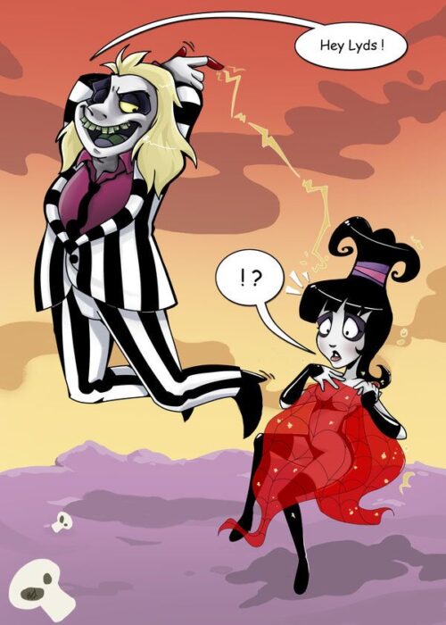 Background Beetlejuice Wallpaper