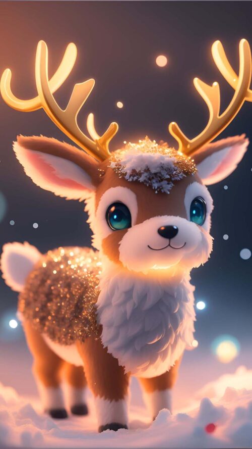 Background Deer Wallpaper