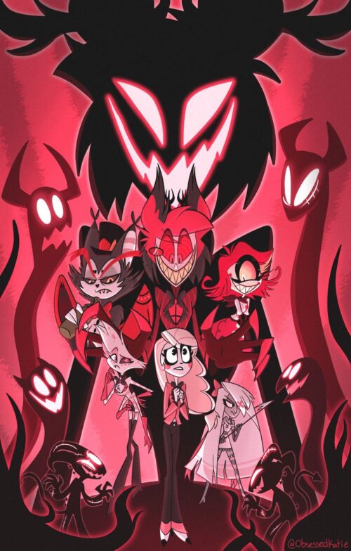 Background Hazbin Hotel Wallpaper