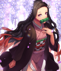 Background Nezuko Wallpaper