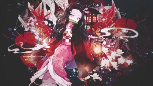 Nezuko Desktop Wallpaper