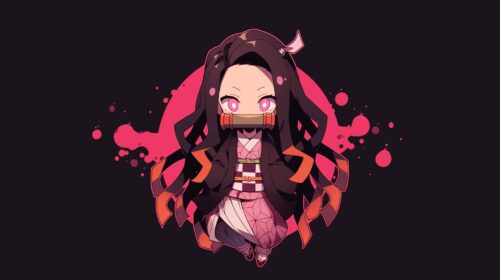 Background Nezuko Wallpaper