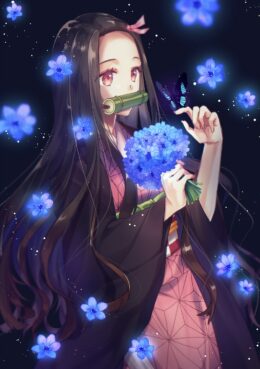 Background Nezuko Wallpaper