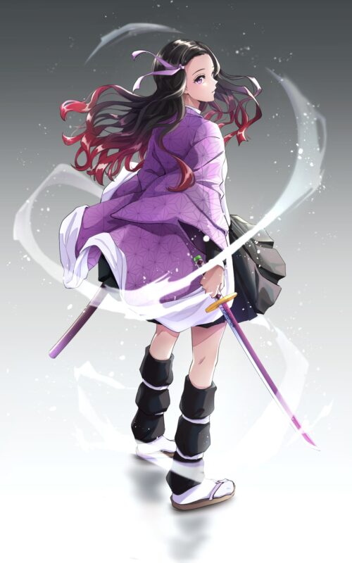 Background Nezuko Wallpaper