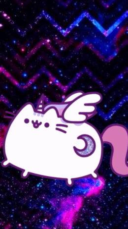 Background Pusheen Wallpaper